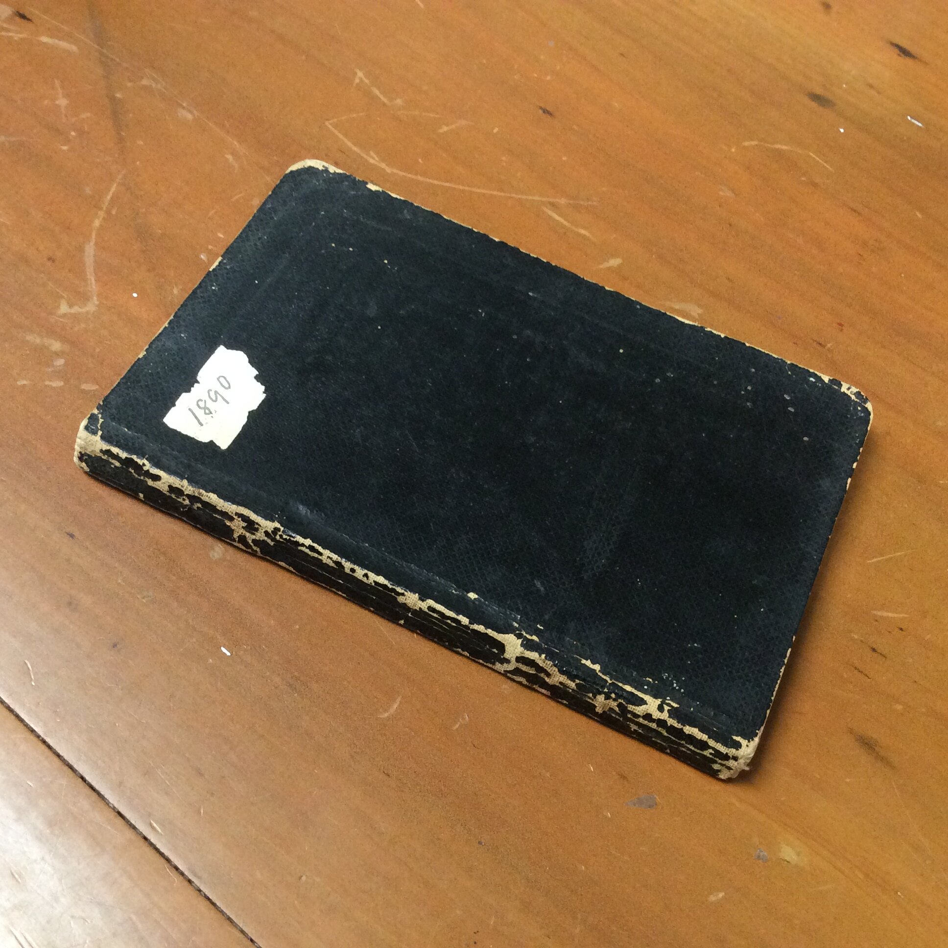 Original CS Clarke diary page
