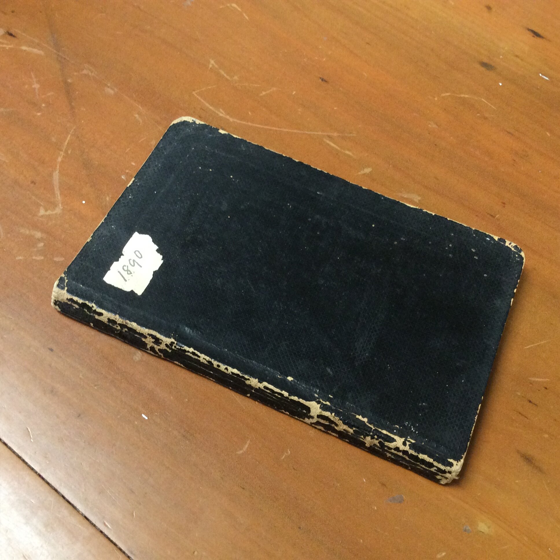 Original CS Clarke diary page