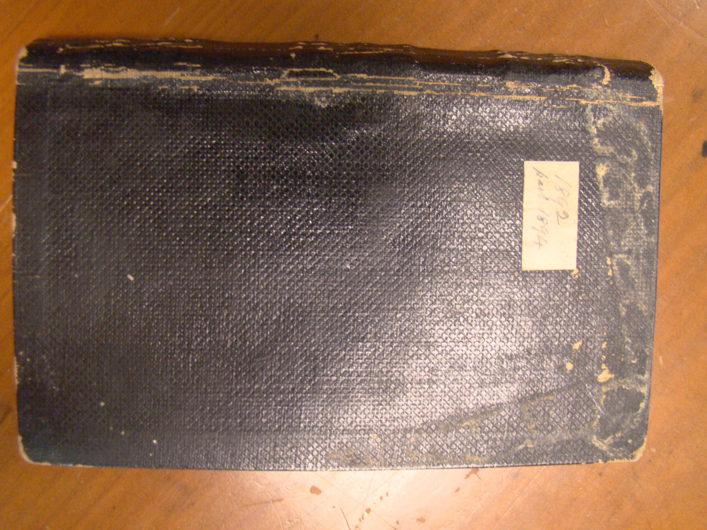 Original CS Clarke diary page