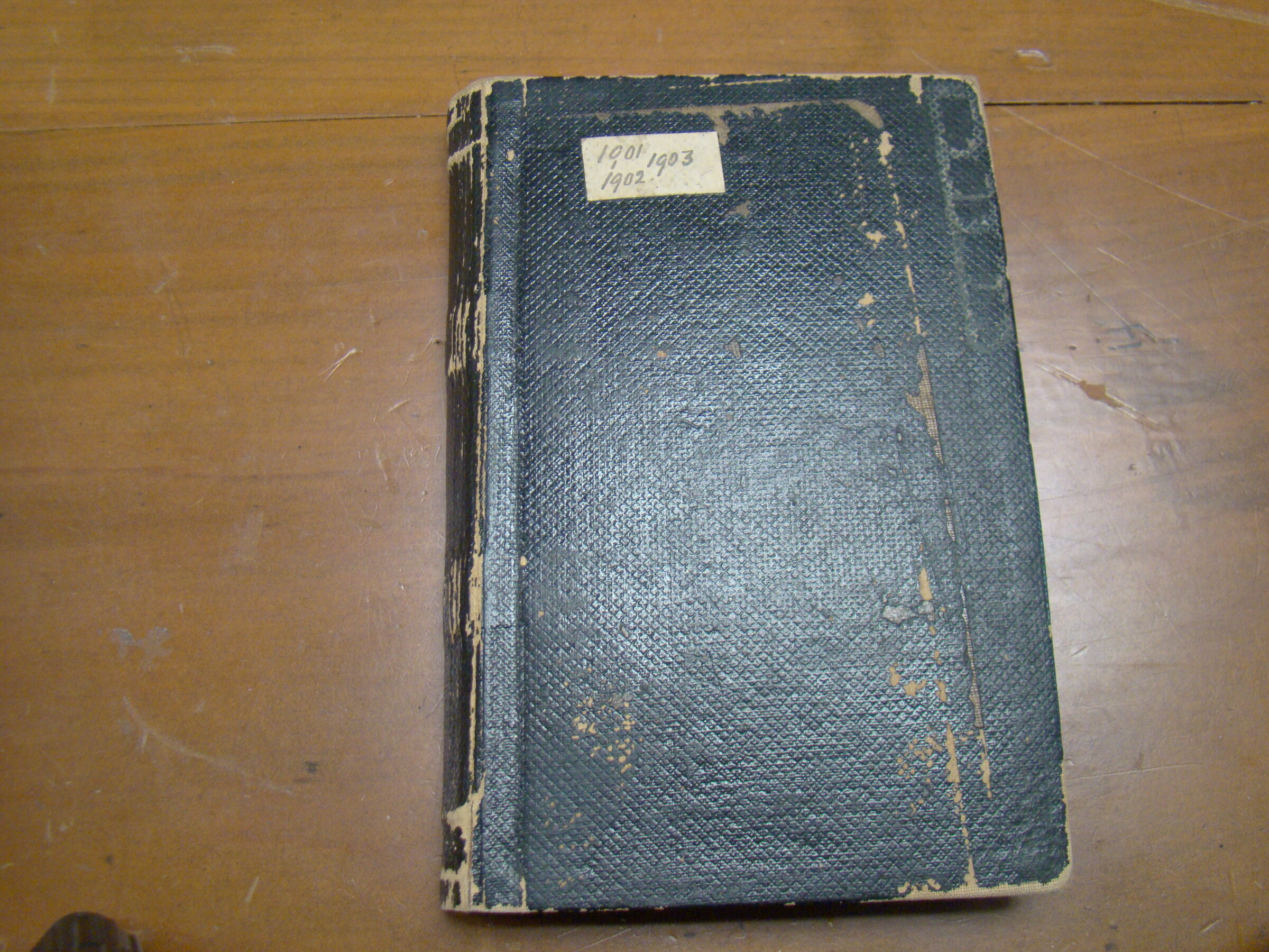 Original CS Clarke diary page
