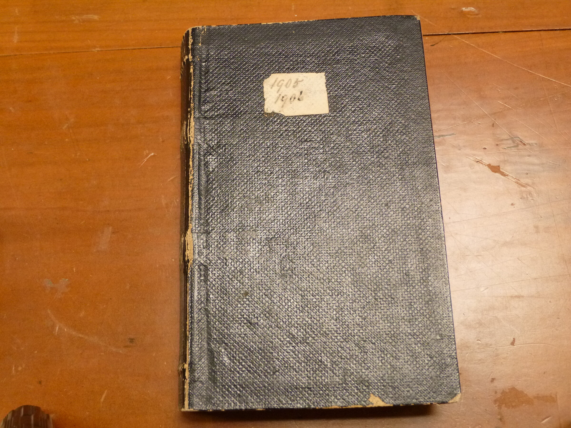 Original CS Clarke diary page