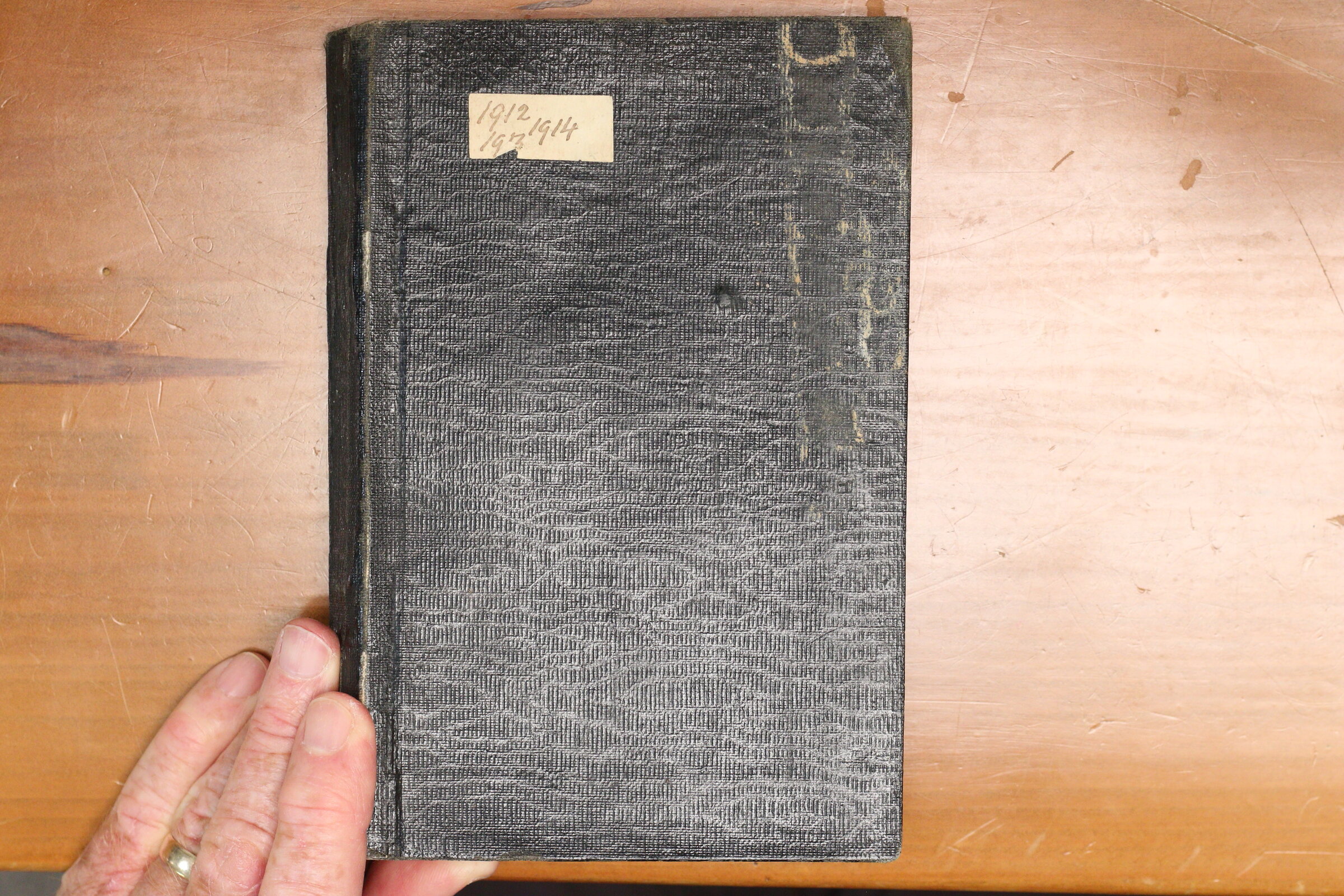 Original CS Clarke diary page
