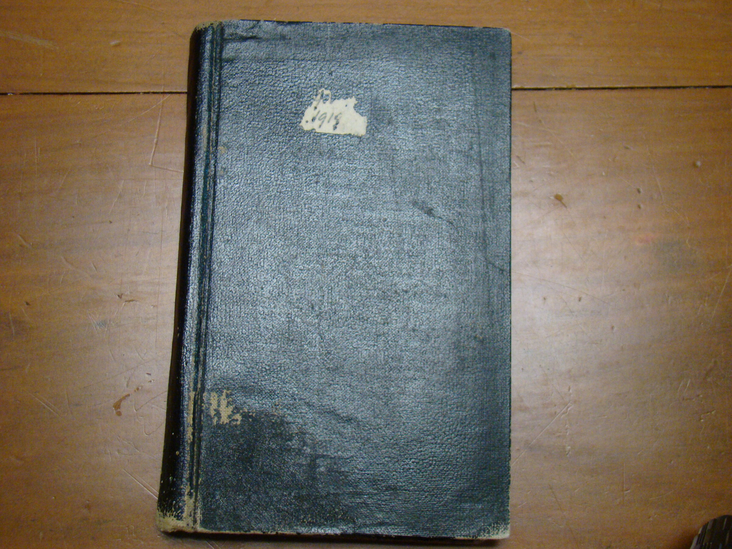 Original CS Clarke diary page
