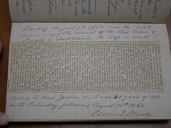 Diary image 1830