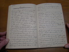Diary image 1903
