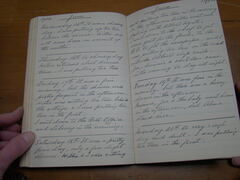 Diary image 1906