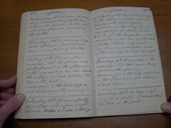 Diary image 1907