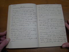 Diary image 1910