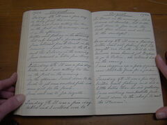 Diary image 1918