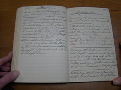 Diary image 1925